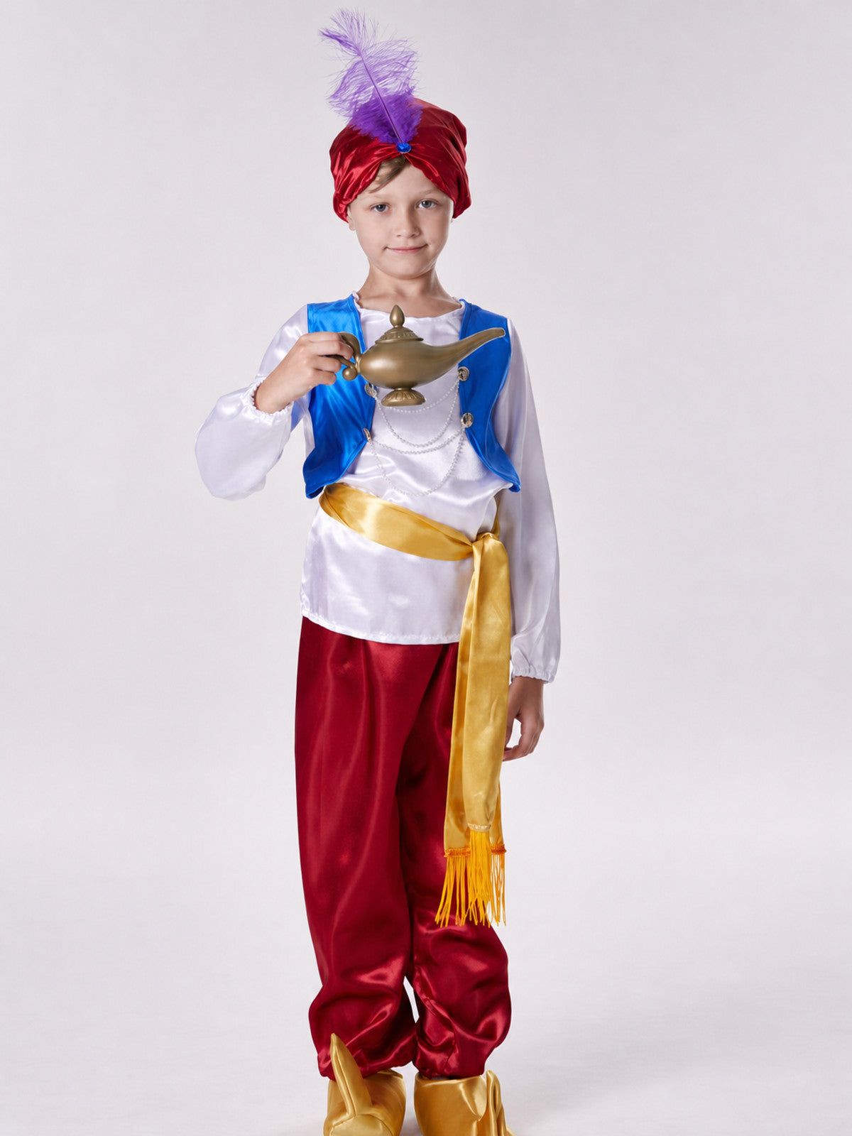 Aladdin Costume for Carnival and Stage Performances on-model view