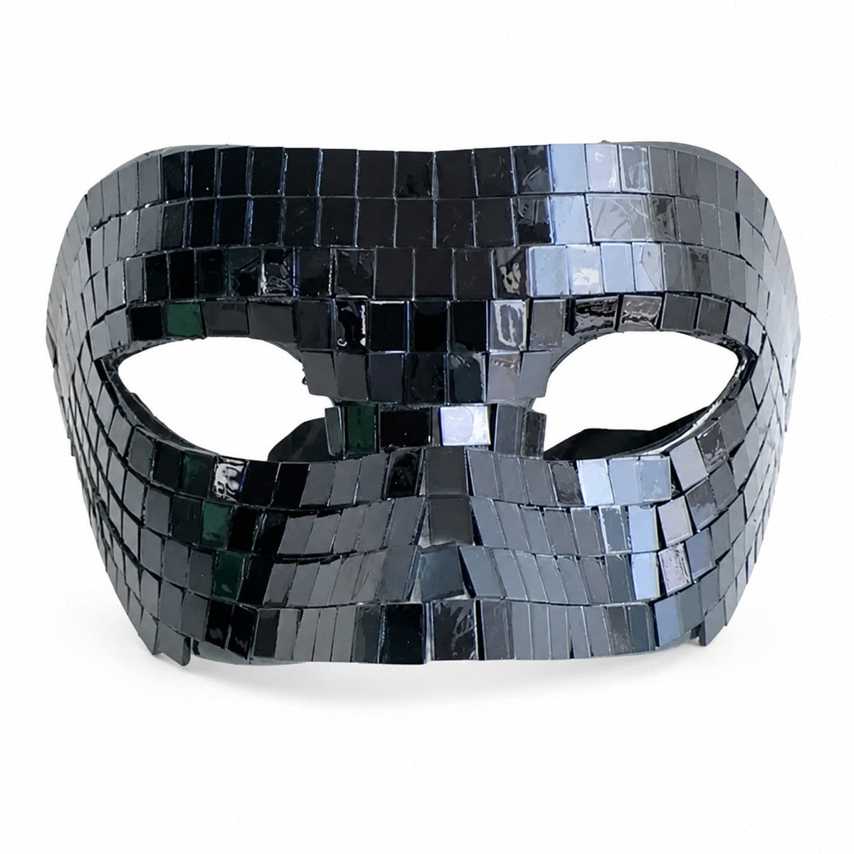 Disco Ball Glitter Mirror Face Mask Festival Masquerade Masks for Cosplay Halloween Party Rave Night Club Mask DJ Accessories