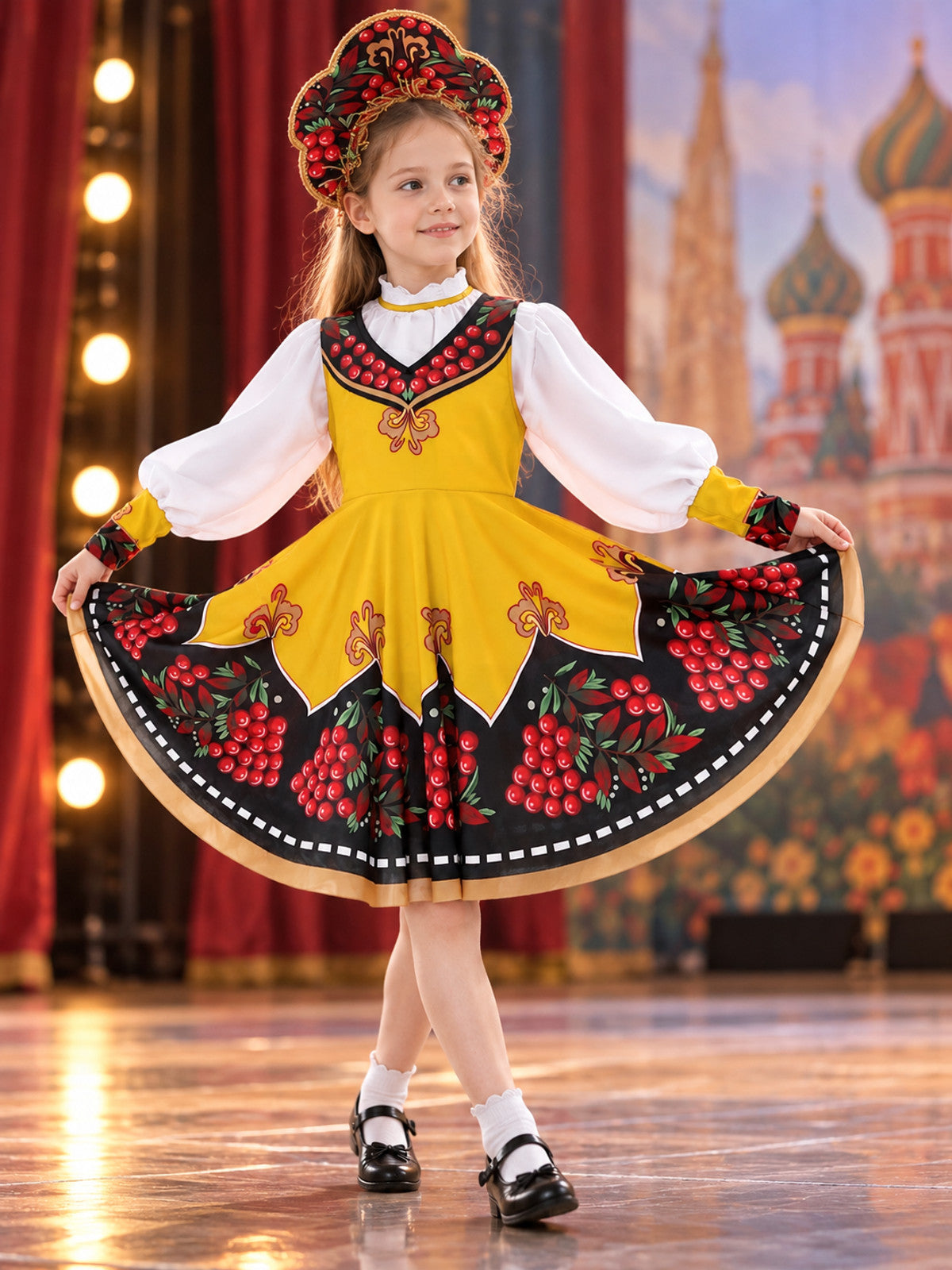 Children’s Stage Costume: Yellow Sundress
