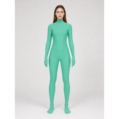 One-Piece Hooded Costume for Cosplay and Stage front view