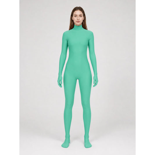 One-Piece Hooded Costume for Cosplay and Stage front view