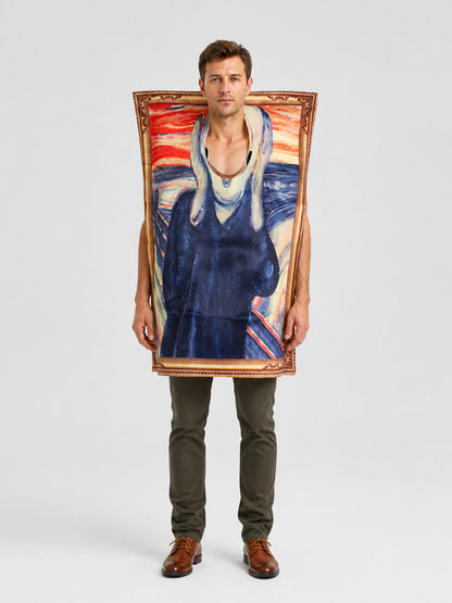 The Scream 3D Jumpsuit Costume for Cosplay on-model view