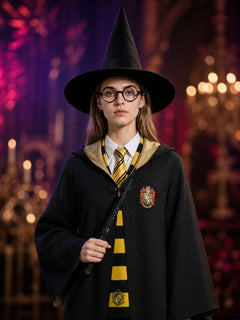 Harry Potter Costume Cloak with Hood for Cosplay and Halloween