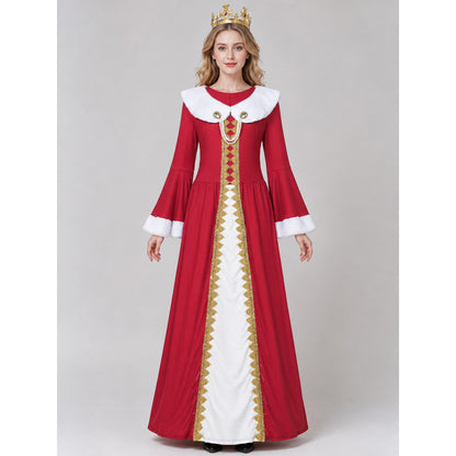 Carnival Costume with Crown and Arm Guards