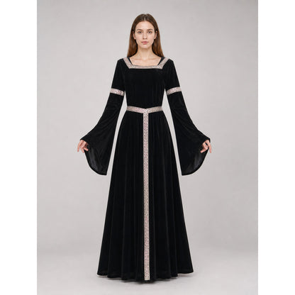 Zombie Costume, Medieval Hooded Dress