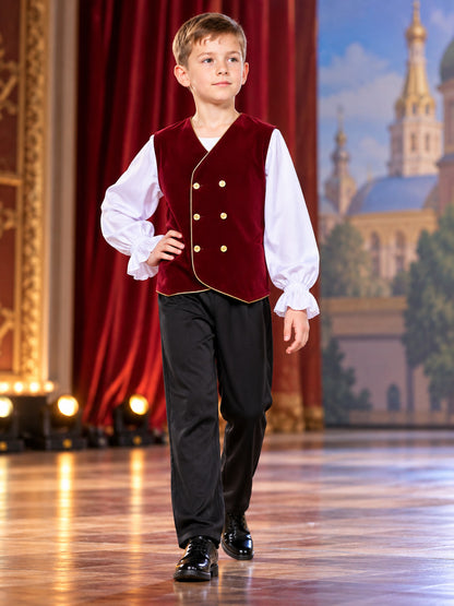 Children's Stage Costume in Russian Folk Style main product view