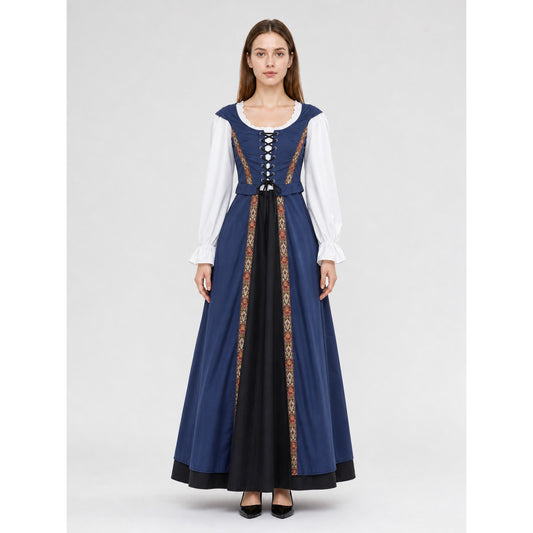 Halloween Costume: Retro Dress with Headpiece