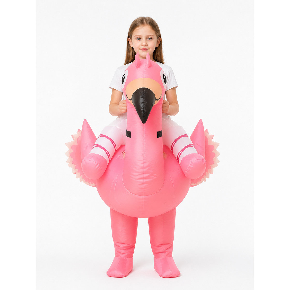 Inflatable Flamingo Costume for Carnival and Halloween front view