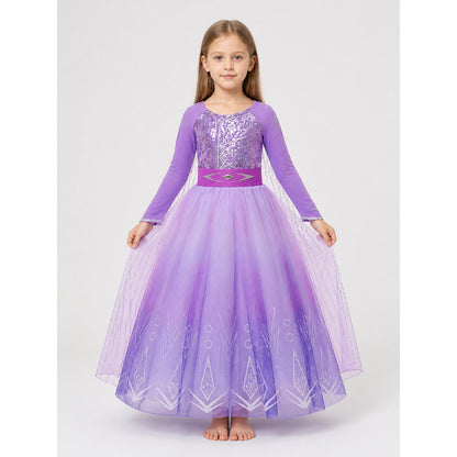 Purple Princess Carnival Costume for Halloween