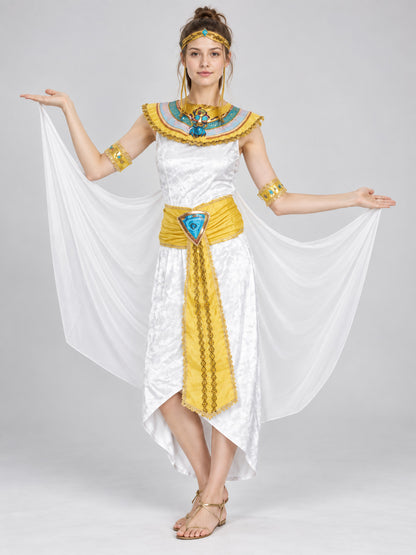 Ancient Egyptian Style Draped Carnival Costume