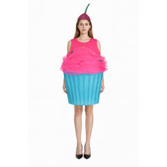 Cupcake Costume with Headwear for Parties