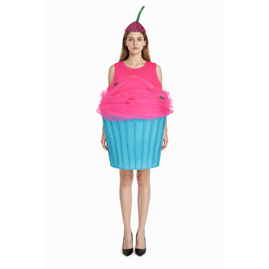 Cupcake Costume with Headwear for Parties main product view