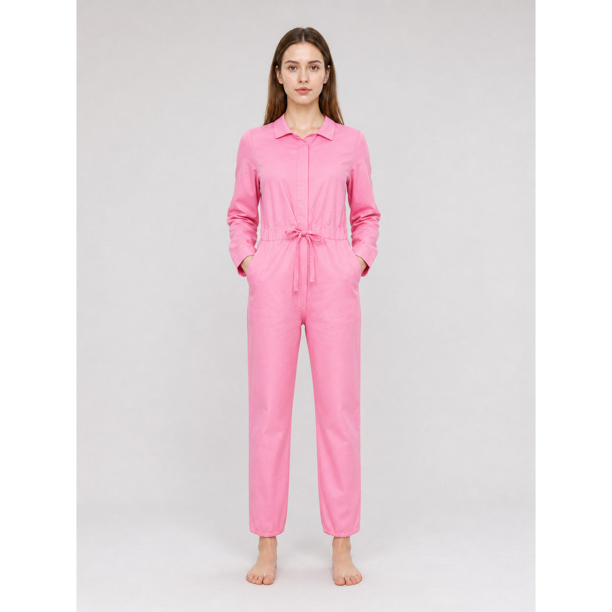 Pink Halloween Carnival Jumpsuit with Belt