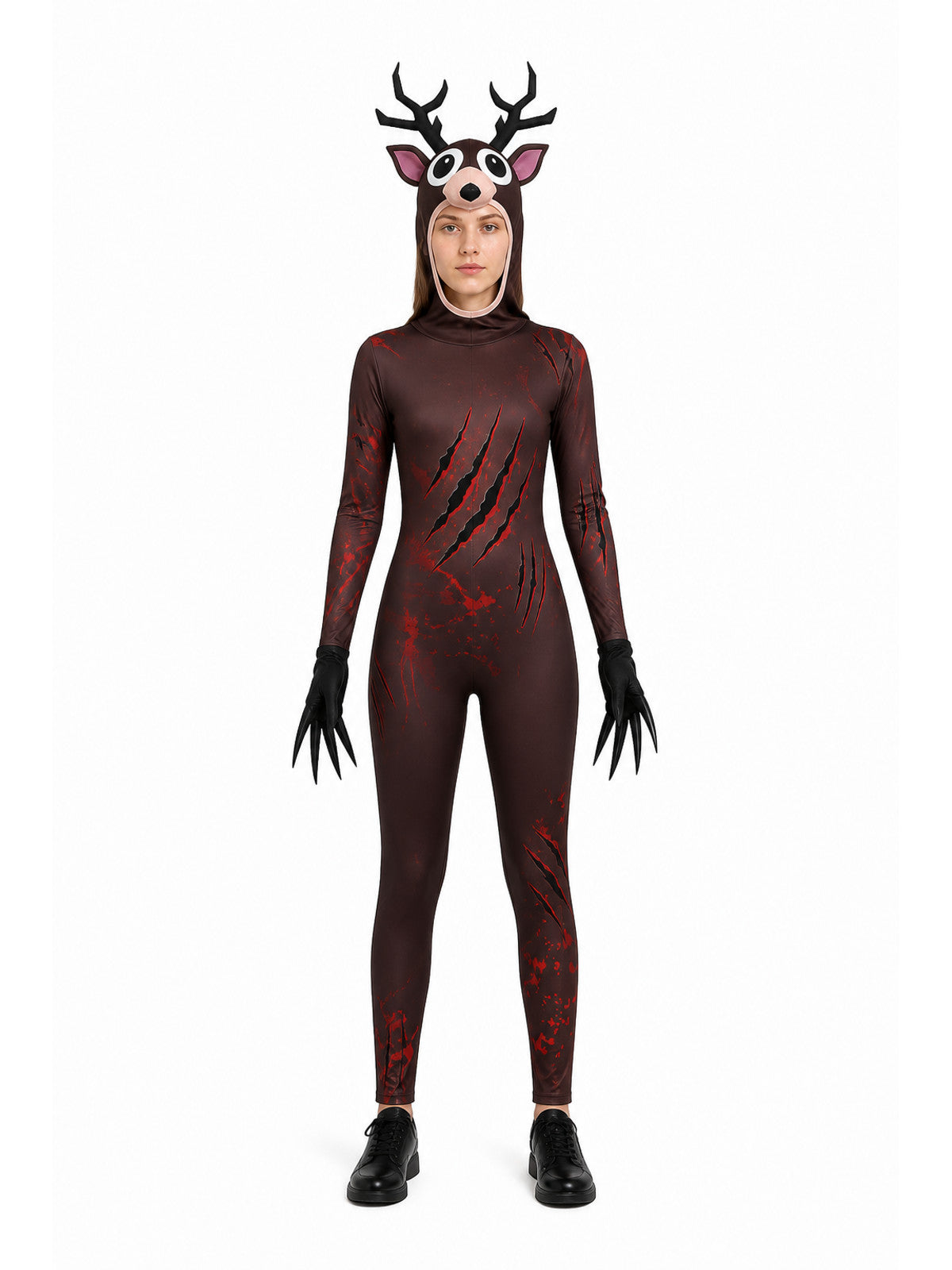 Deer Costume with Antlers and Claws main product view