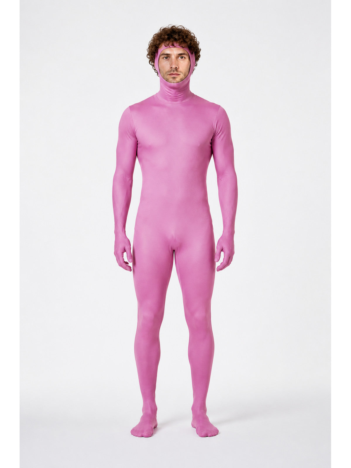 Open-Face Hooded Zentai Bodysuit main product view