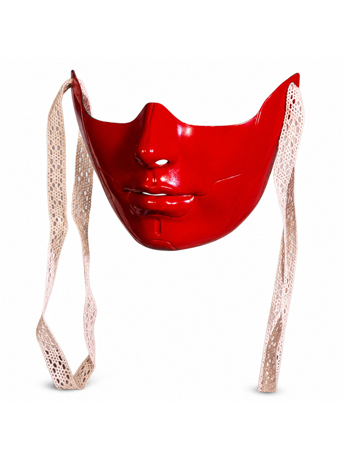 Technological Mechanical Half Mask Wings Mask Lower Part Face Women Beauty Mask main product view