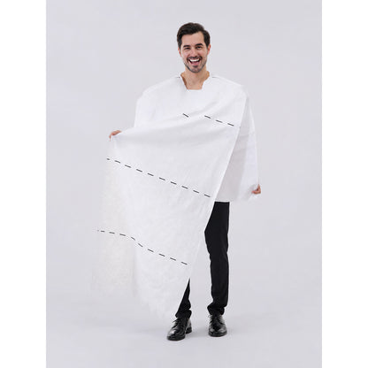 Toilet Paper Costume for Halloween and Stage Shows on-model view