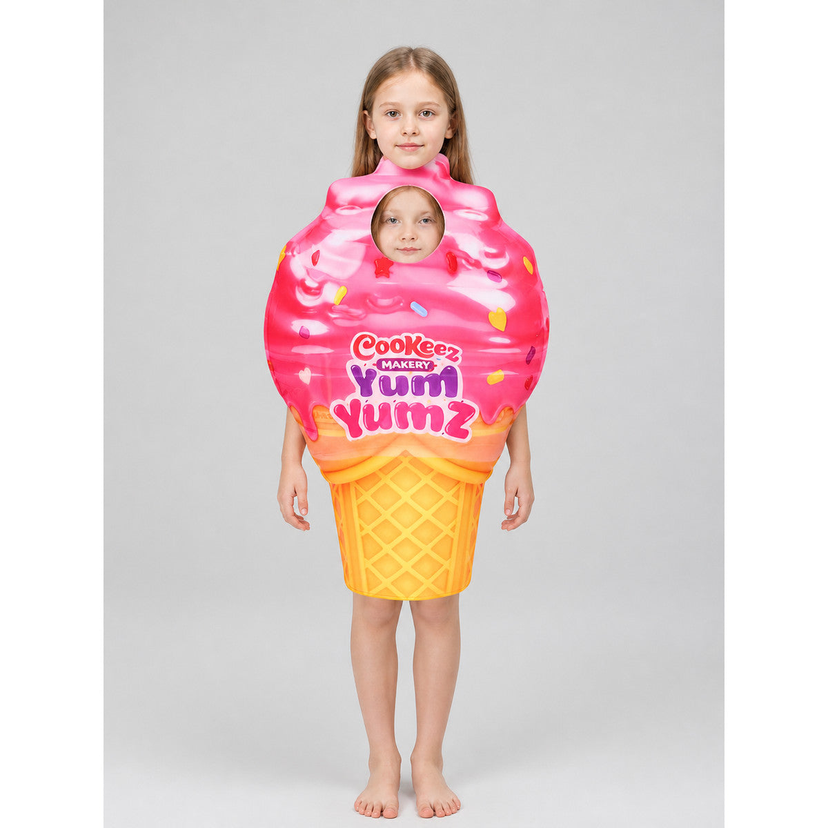 Jumpsuit in the Shape of a Giant Palm with Palm Line Pattern