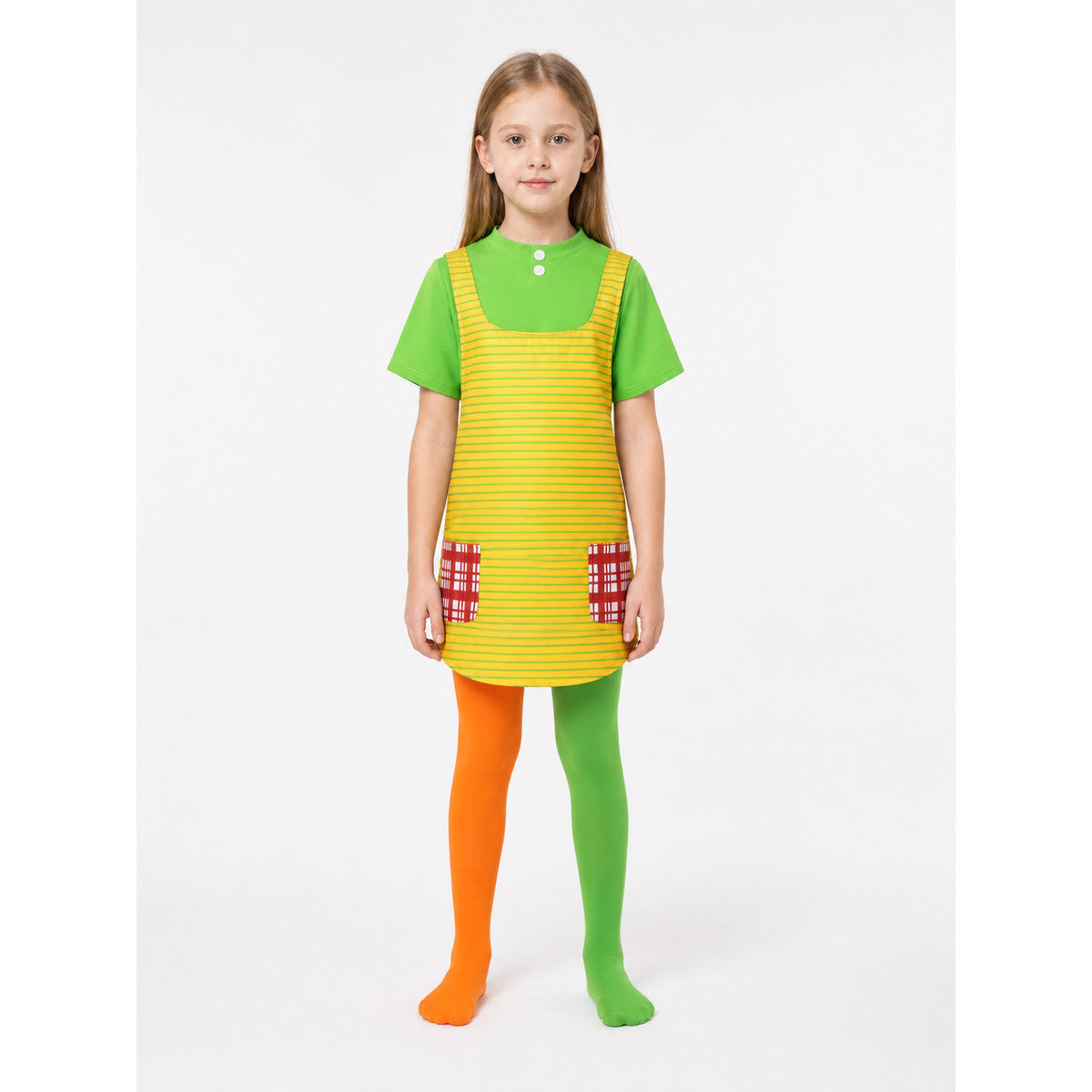 Striped Carnival Accessory for Cosplay and Halloween
