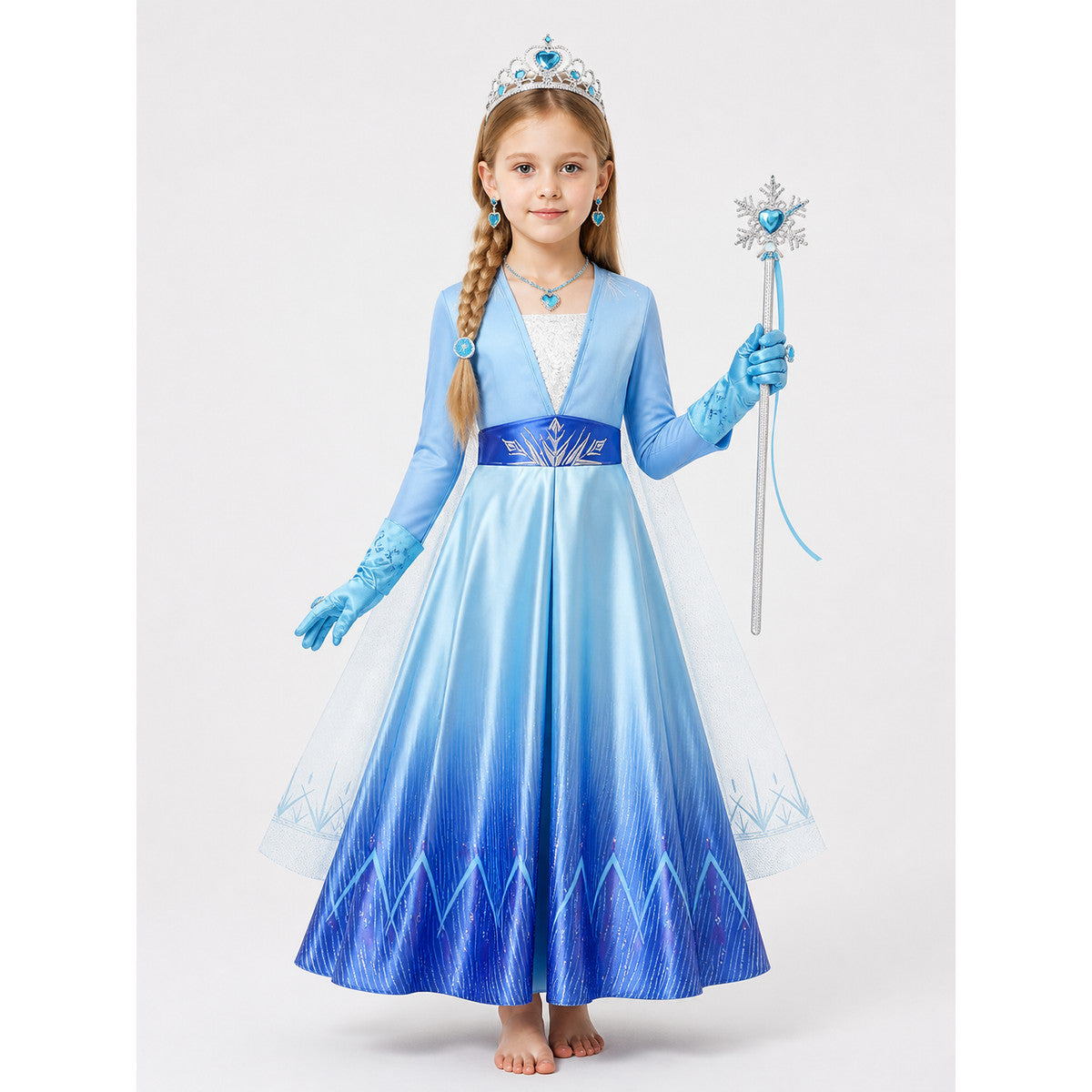 Ice Princess Costume with Accessories
