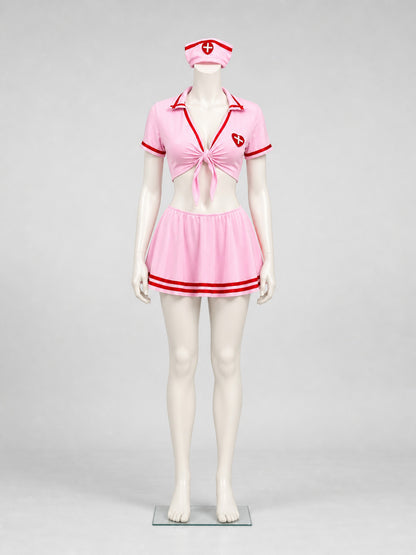 Medical-Themed Role-Play Costume with Skirt main product view
