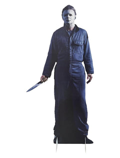Life-Size Michael Myers Horror Cutout Standee – 6.2 ft Halloween Yard & Porch Decoration