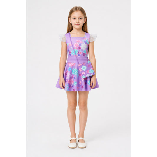 Floral Print Halloween Dress main product view