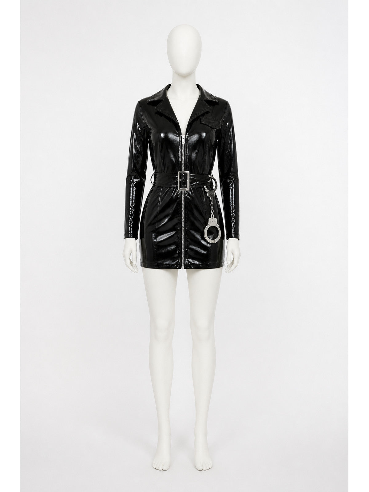 Police Costume with Belt and Handcuffs main product view