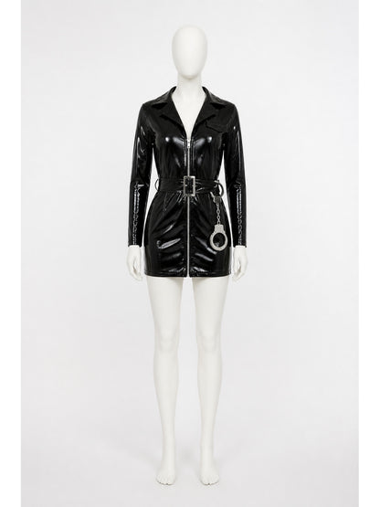 Police Costume with Belt and Handcuffs main product view
