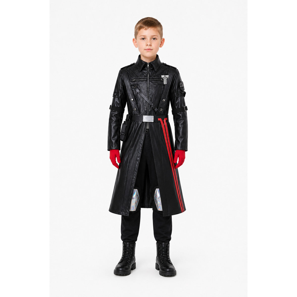 Tactical Prison Warden Costume with Belt and Pockets main product view