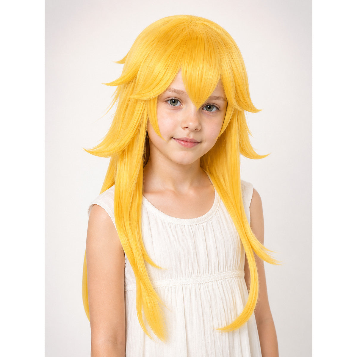 Golden Carnival Wig for Halloween and Cosplay main product view