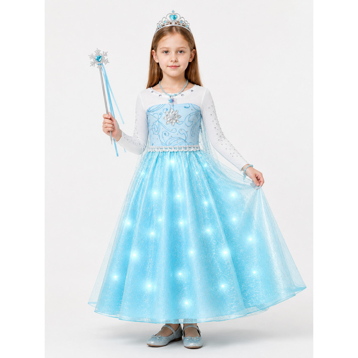 Icy Carnival Costume for Halloween and Cosplay
