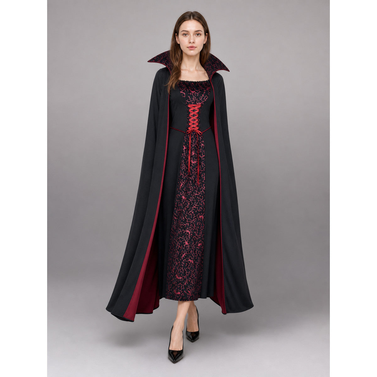 Gothic Witch Cosplay Dress, Halloween