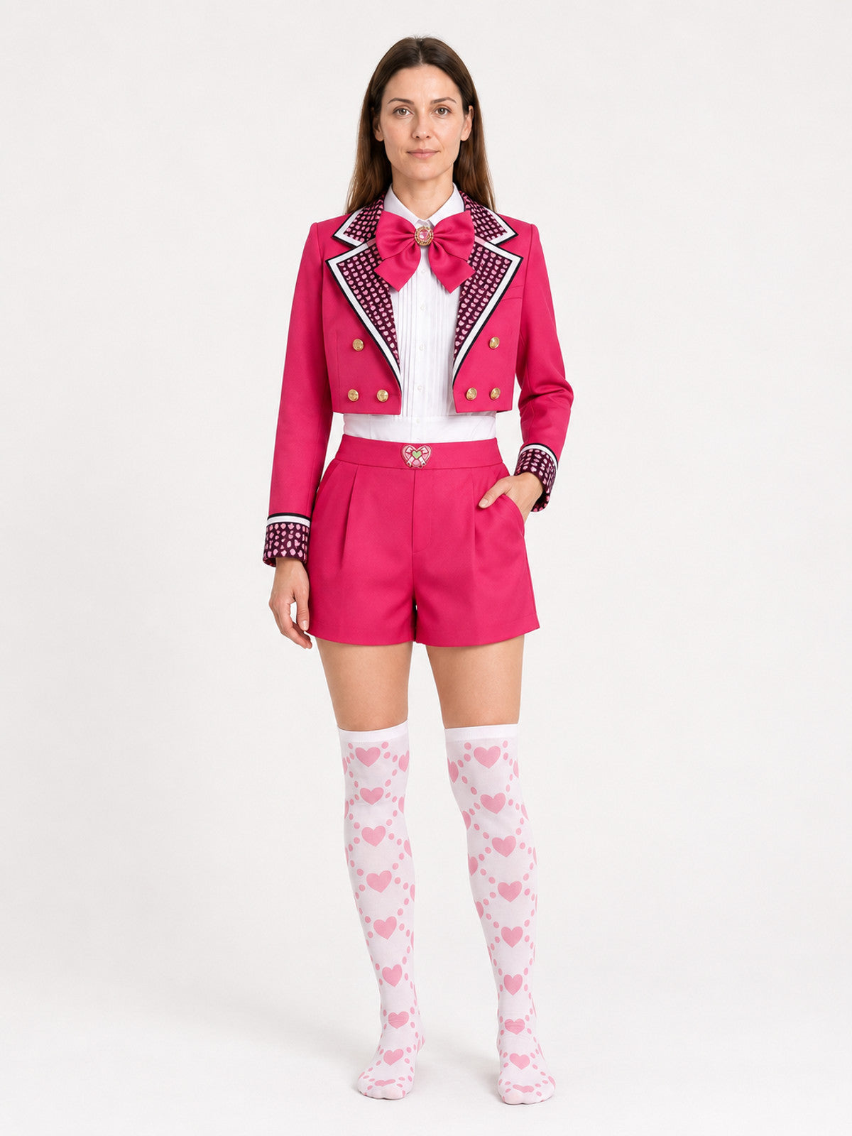 Descendants Cosplay Costume with Pants for Halloween main product view