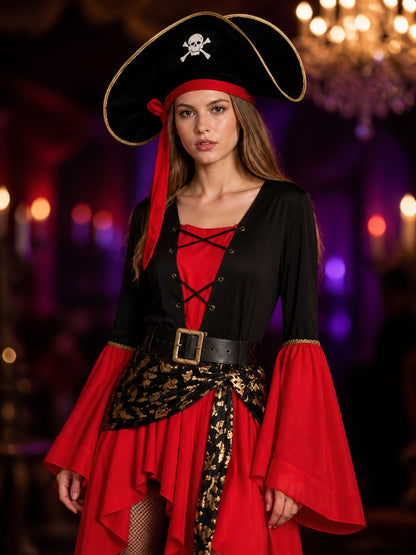 Pirate Carnival Costume for Halloween Cosplay