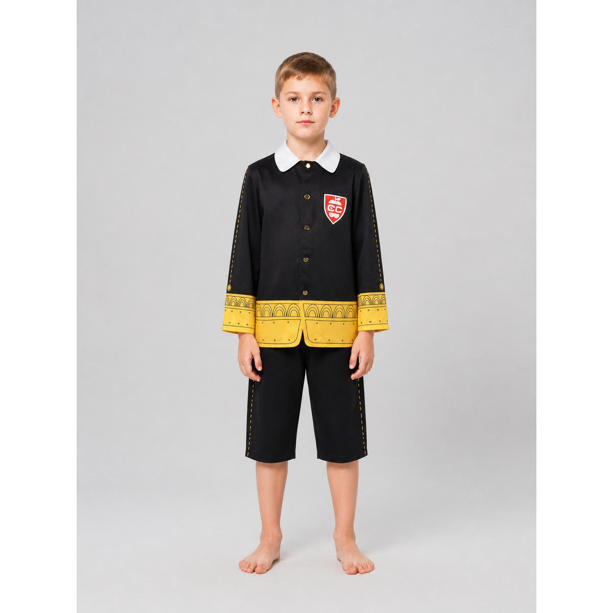 Anime Cosplay Costume: Top and Shorts