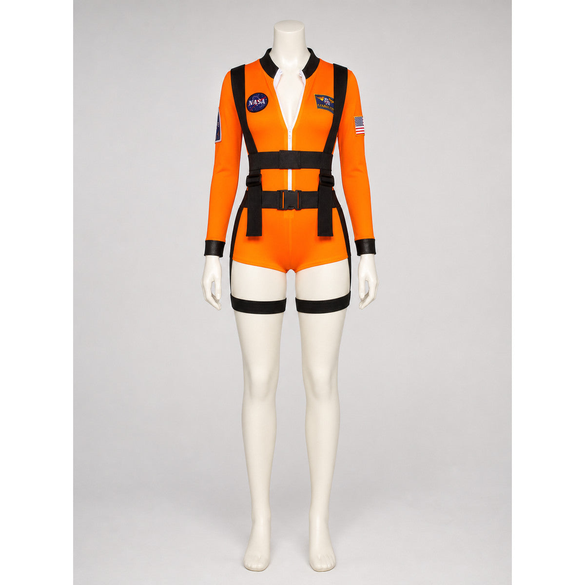 Astronaut Romper with Straps and Patches