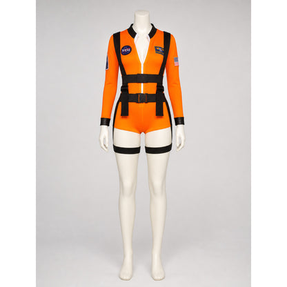 Astronaut Romper with Straps and Patches