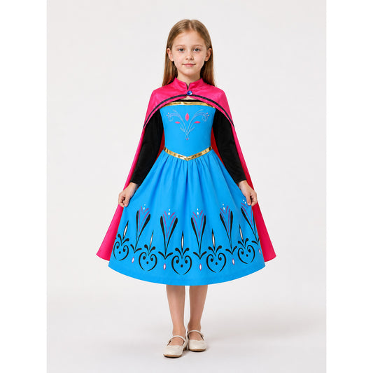 Pink and Blue Princess Costume for Halloween main product view