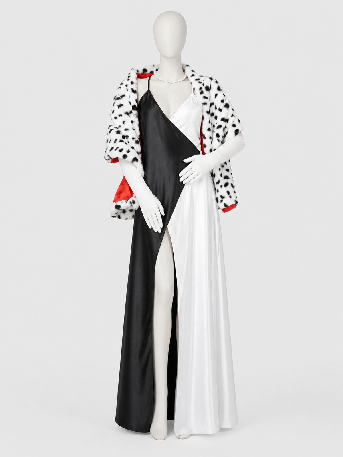 Cruella Halloween Costume with Spots