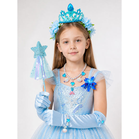 Mermaid Carnival Crown Headpiece for Halloween main product view