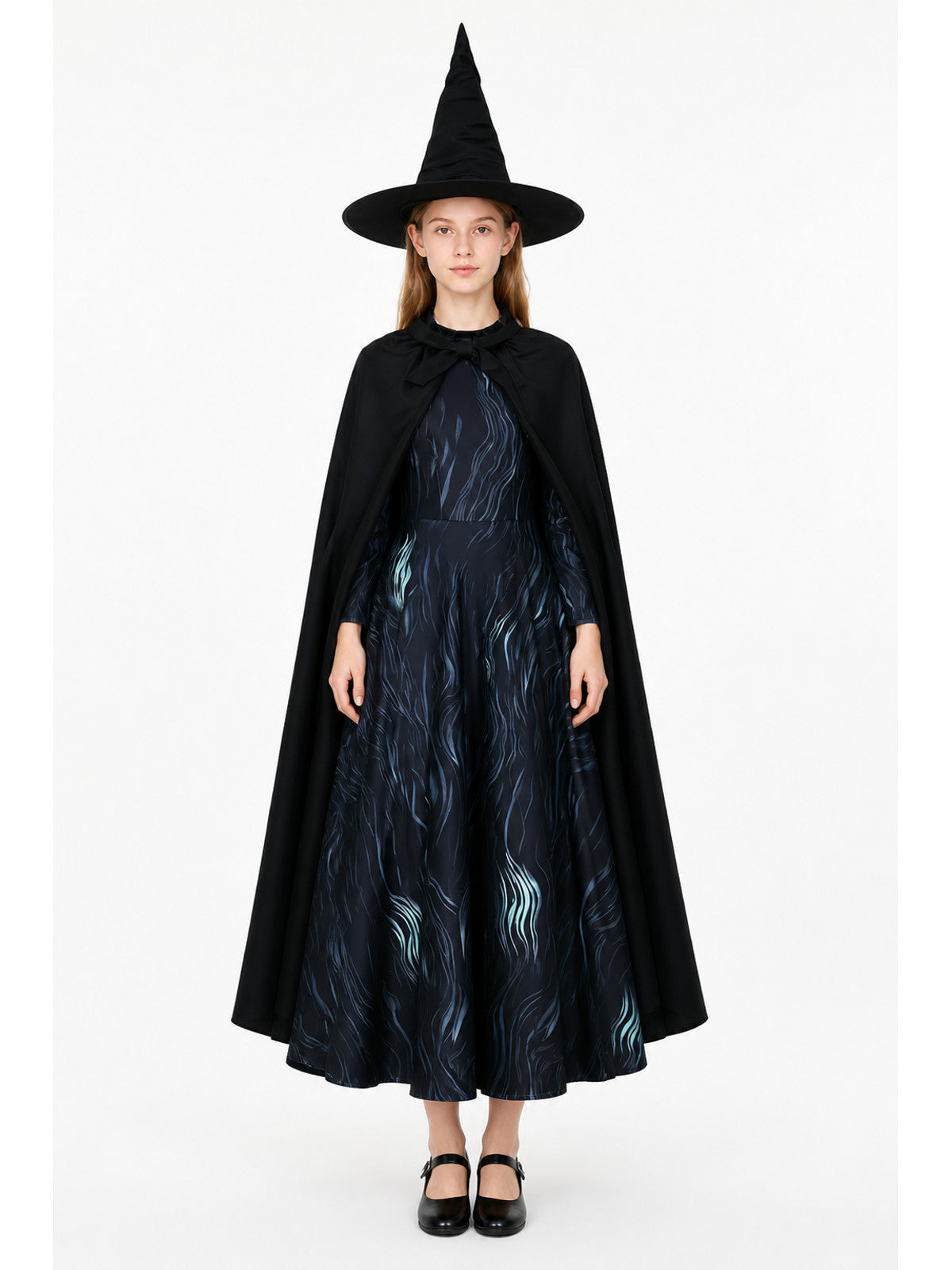 Cosplay Costume with Cape and Pointed Hat main product view