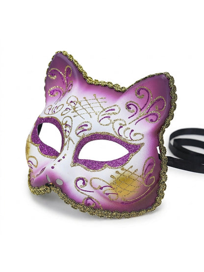 One magnificent Venetian ball mask decoration, stylish and elegant main product view