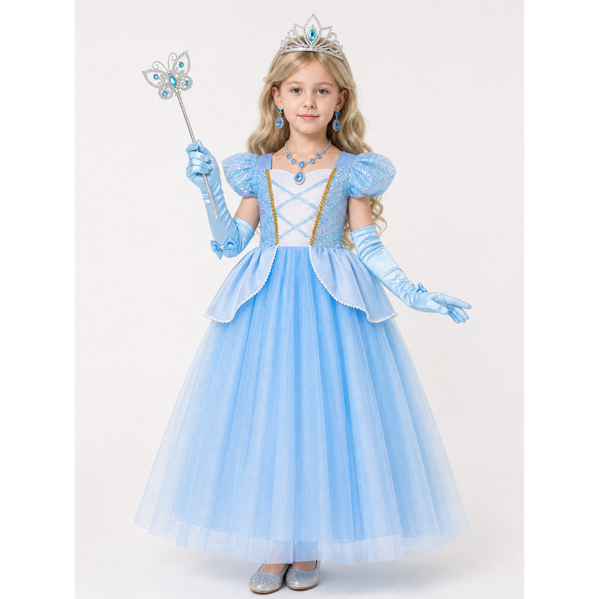 Cinderella Costume for Halloween and Cosplay