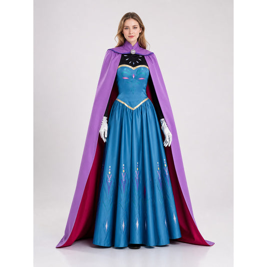 Snow White Carnival Costume with Cape and Gloves