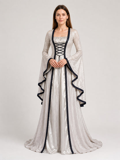 Renaissance Dress with Flared Sleeves for the Stage main product view
