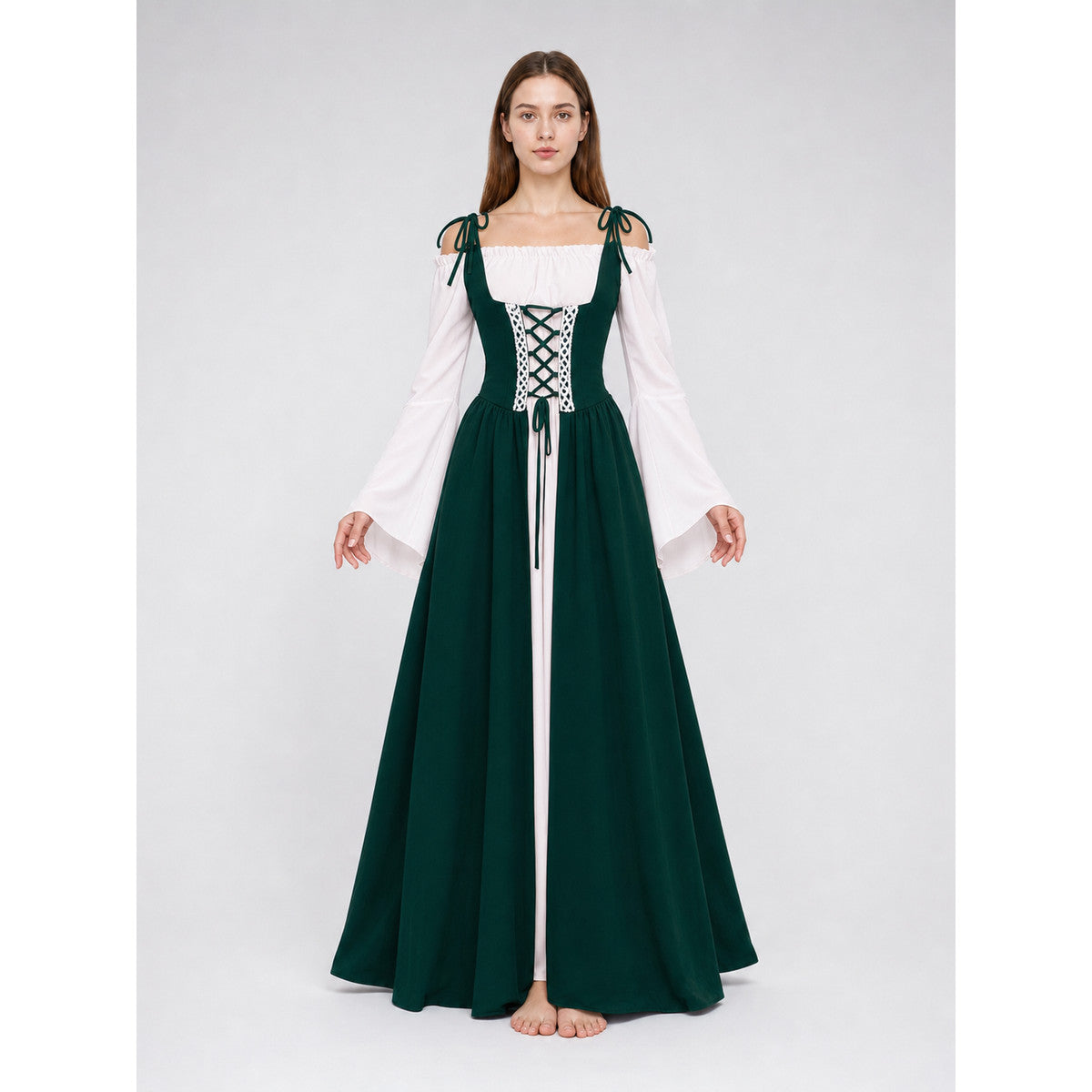 Medieval Renaissance-Style Stage Dress