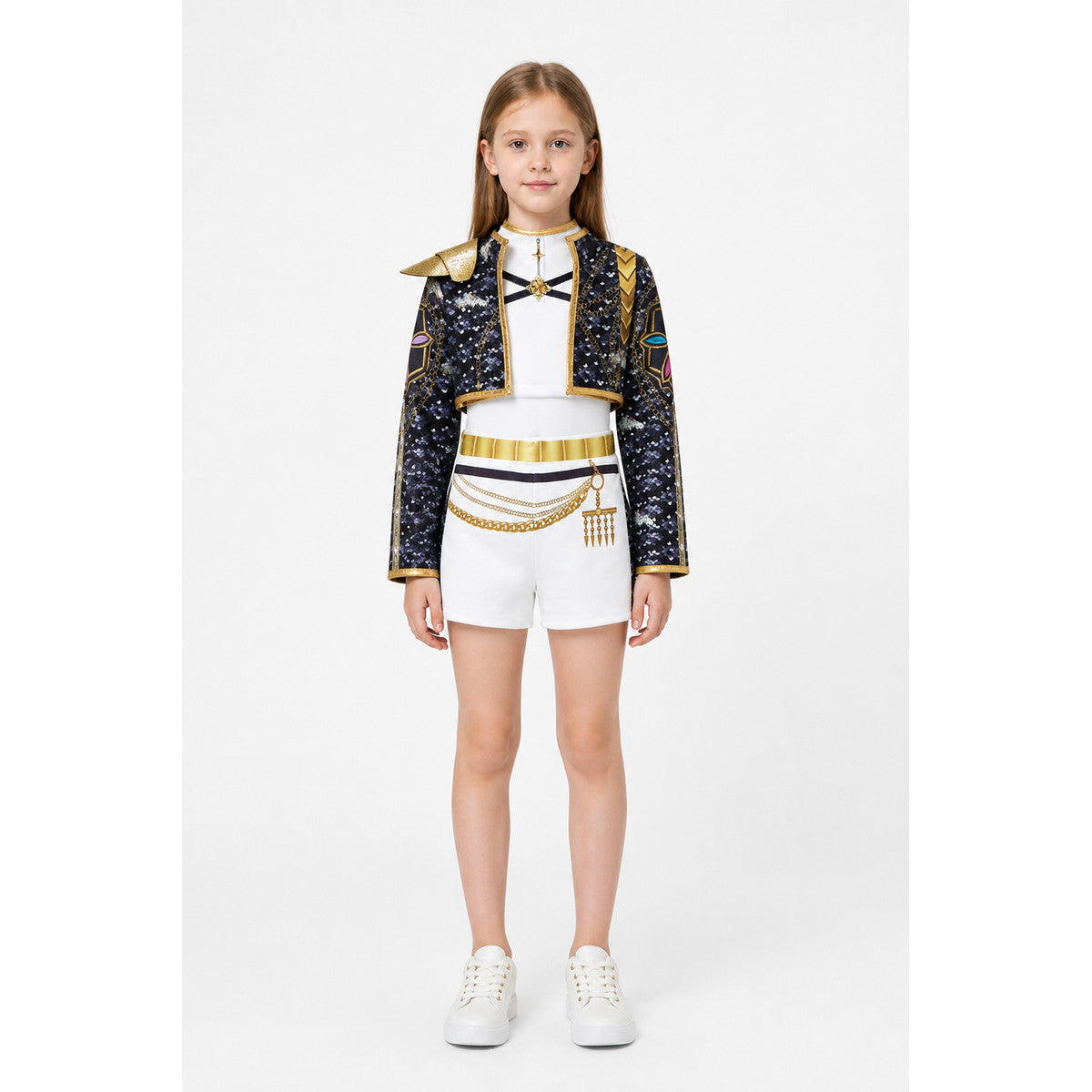 Stage Costume with Sequins and Gold