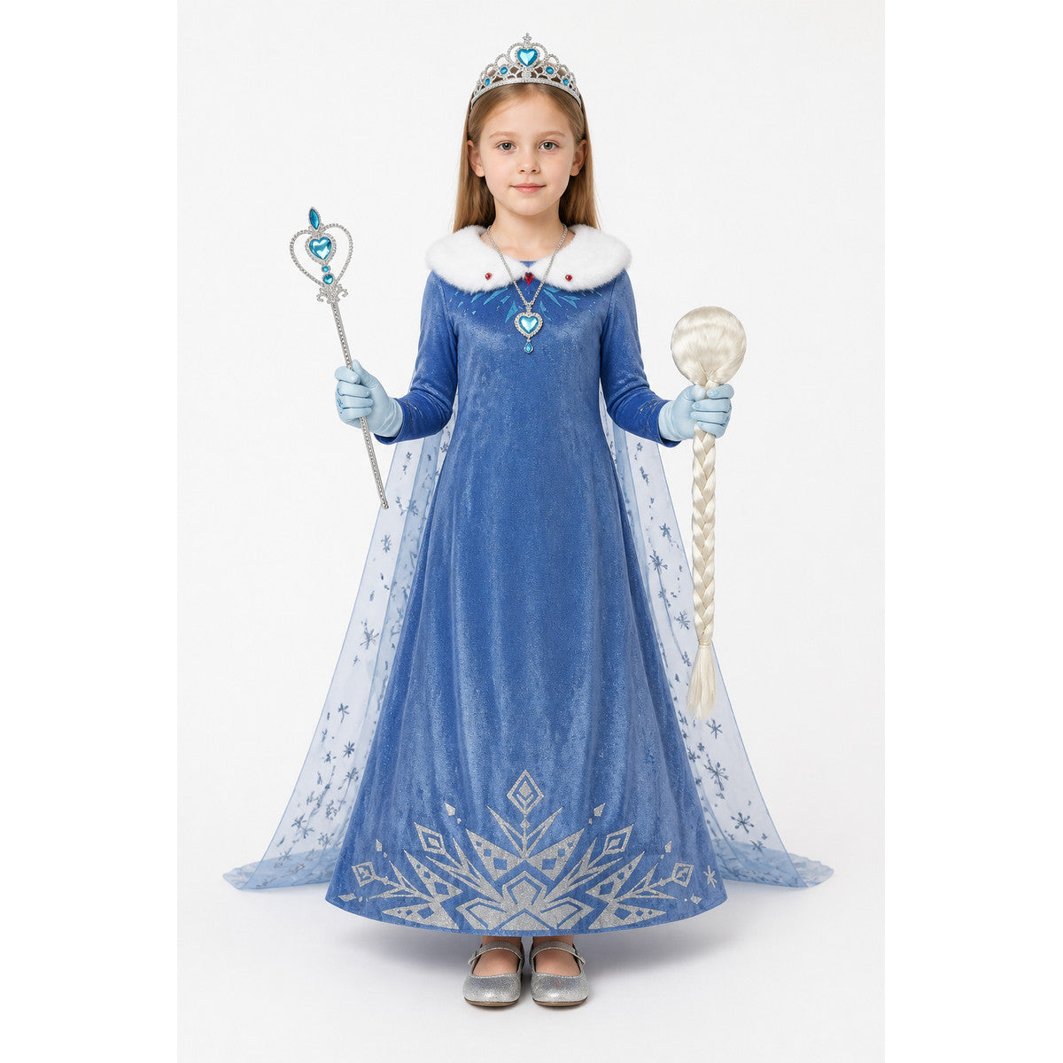 Children's Snow Queen Costume main product view
