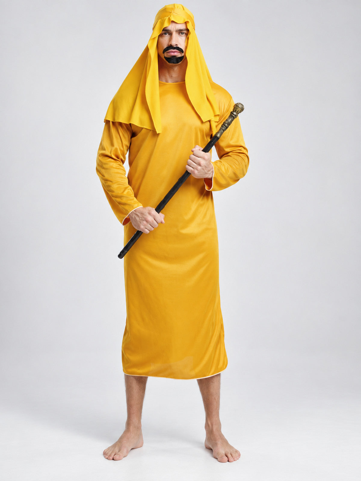 Adult Arab Sheikh Carnival Costume with Keffiyeh